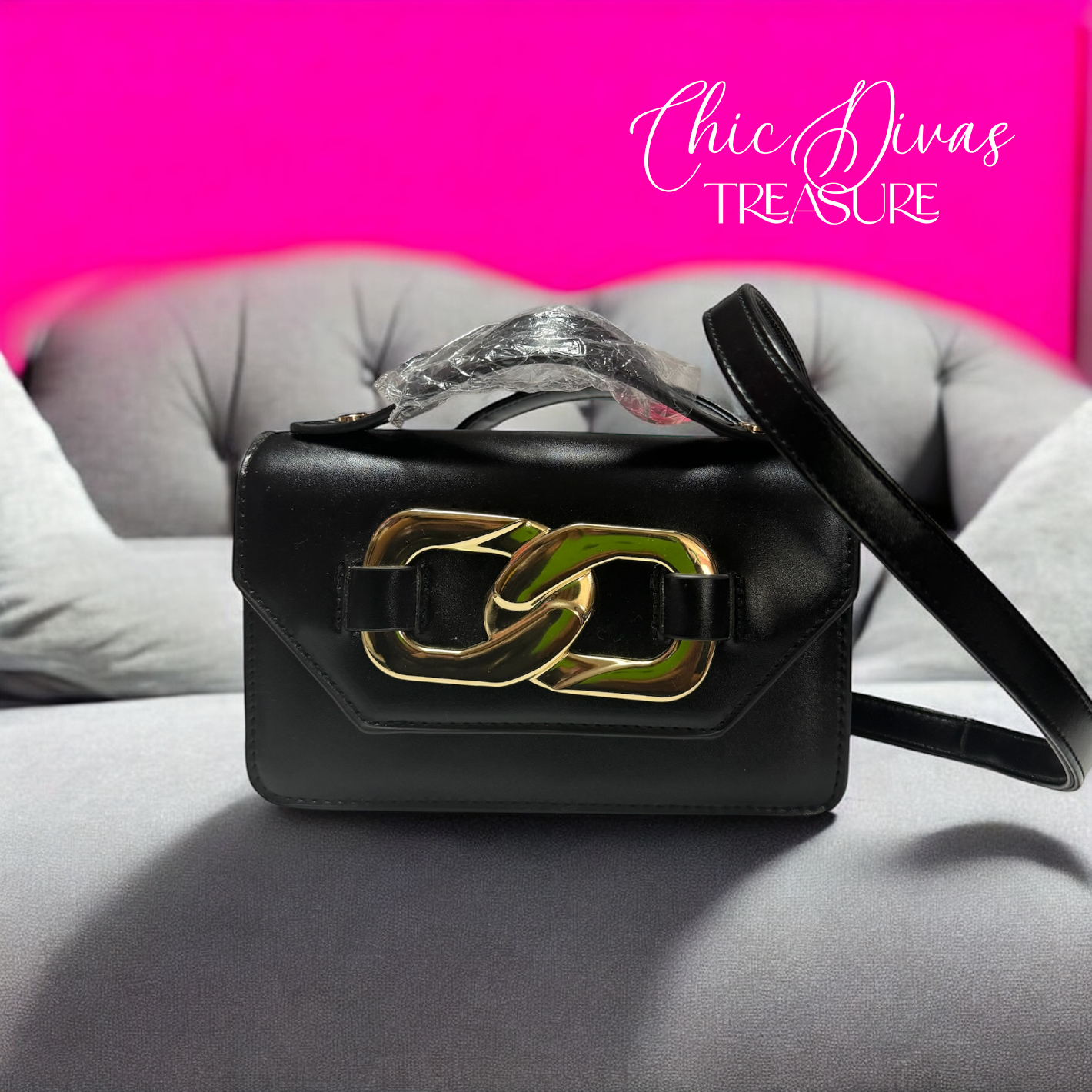 small black crossbody