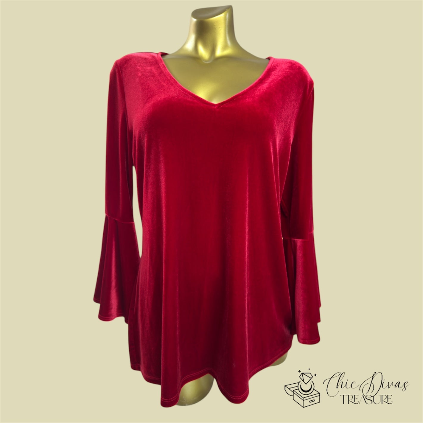 Blusa De Vestir Roja