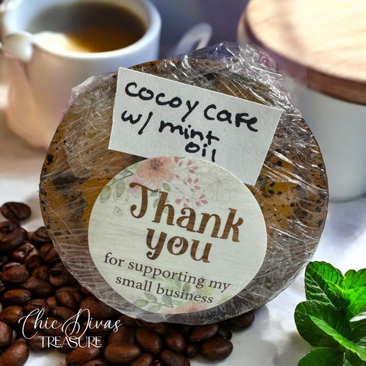 coconut  cafe w / mint oil