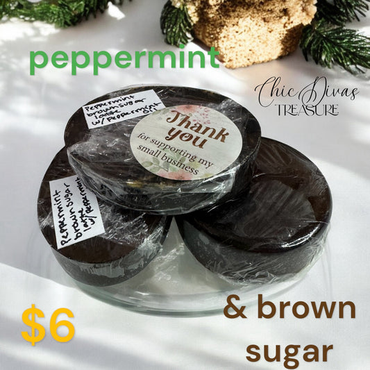 Peppermint & brown sugar