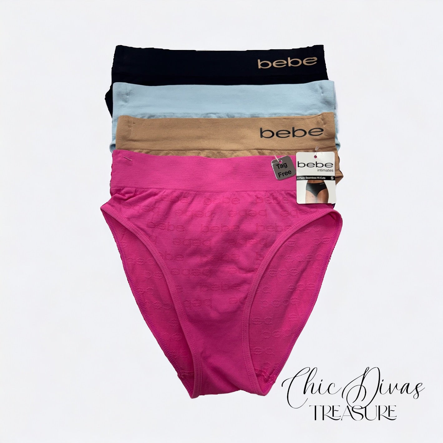 bebe 4piece panties