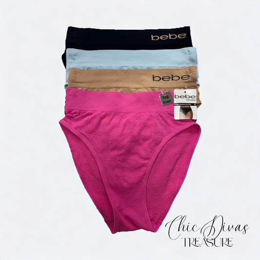 bebe 4piece panties