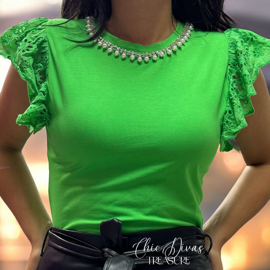 green pearl top