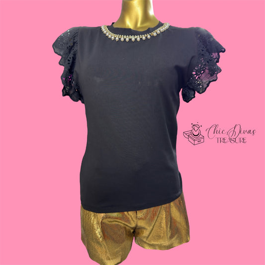 Black Peart top