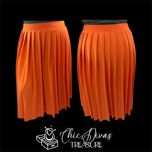 Falda Naranja